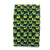 Jacob Little-Dulwich Hill-Eliza Merino Wool Scarf-Hand Embroidered-Black-Lime-Emerald-White-Abstract Design