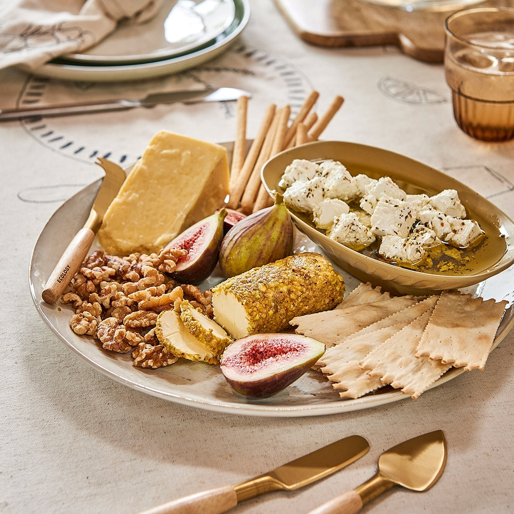 Ecology Alto Gold  Cheese Server Set - 3 piece