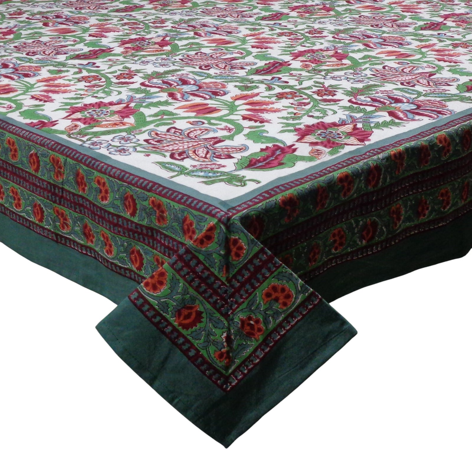 Ariana Hand Block Printed Tablecloth