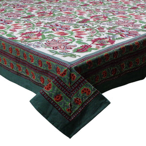 Ariana Hand Block Printed Tablecloth