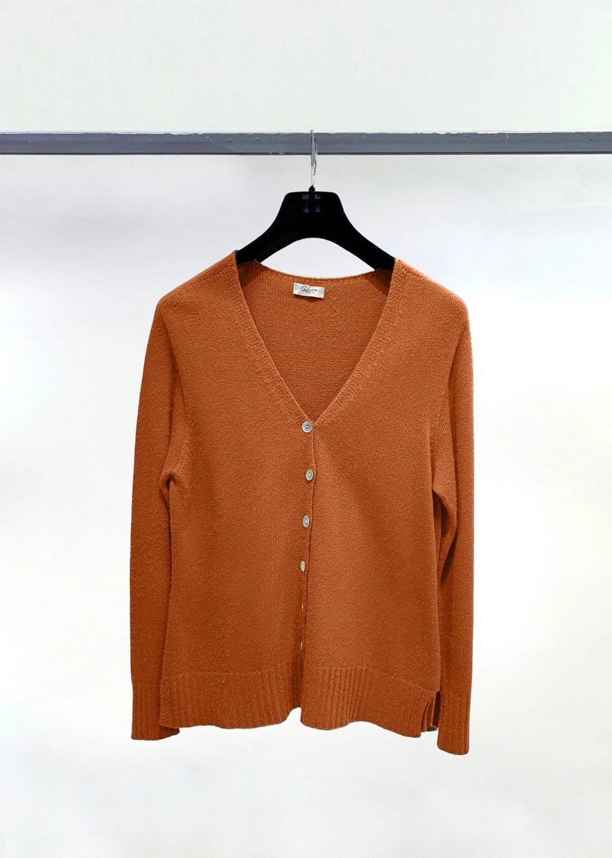 Alegra Cropped Wool and Cashmere Cardigan