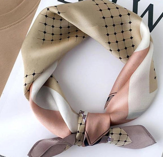 Gianna Square Silk Scarf