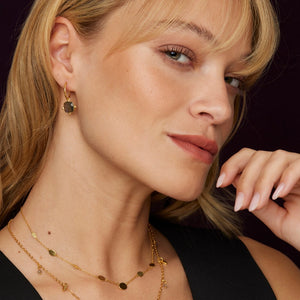 Asia Earrings - Labradorite