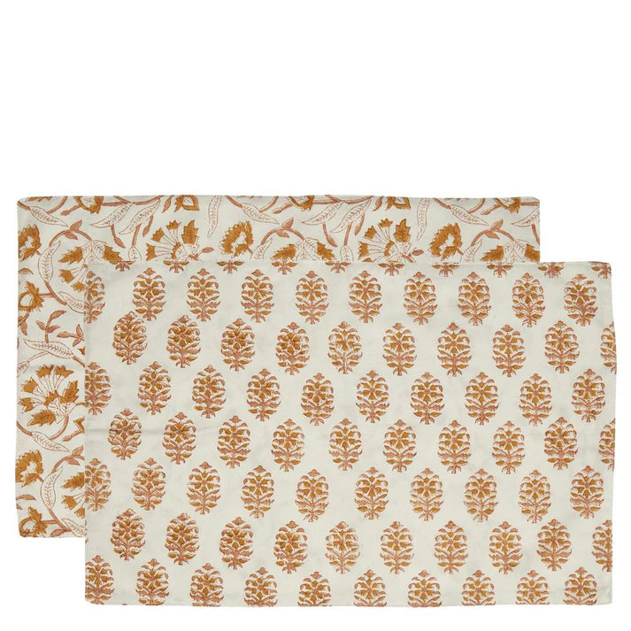 Reversible Placemats-Hand block Print.