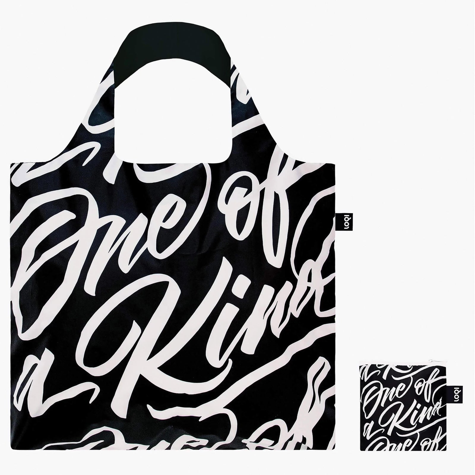 LOQI Recycled Fold Up Shopper - Gemma O'Brien "One of a Kind"
