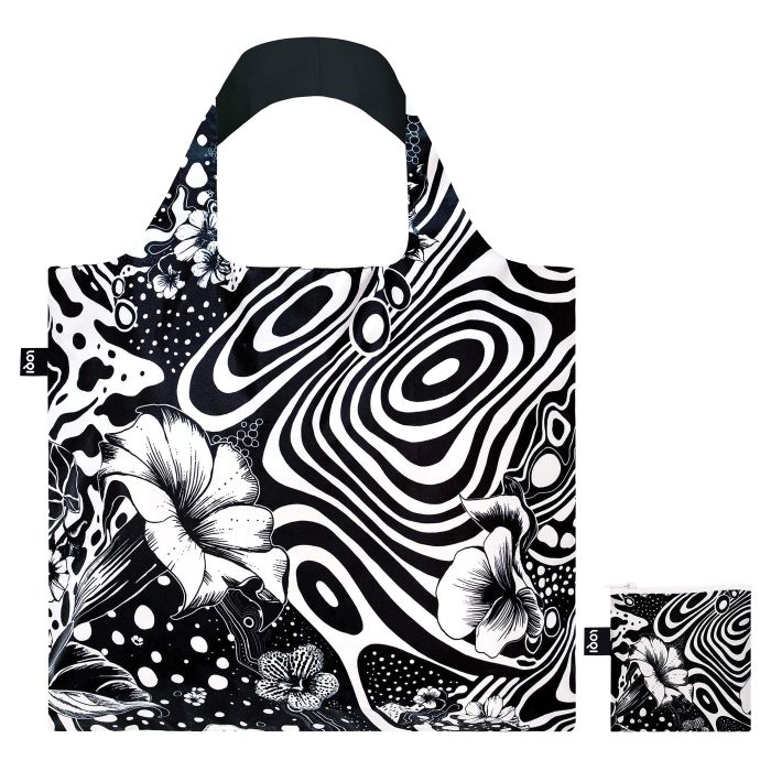 LOQI Recycled Fold Up Shopper - Gemma O'Brien "One of a Kind"