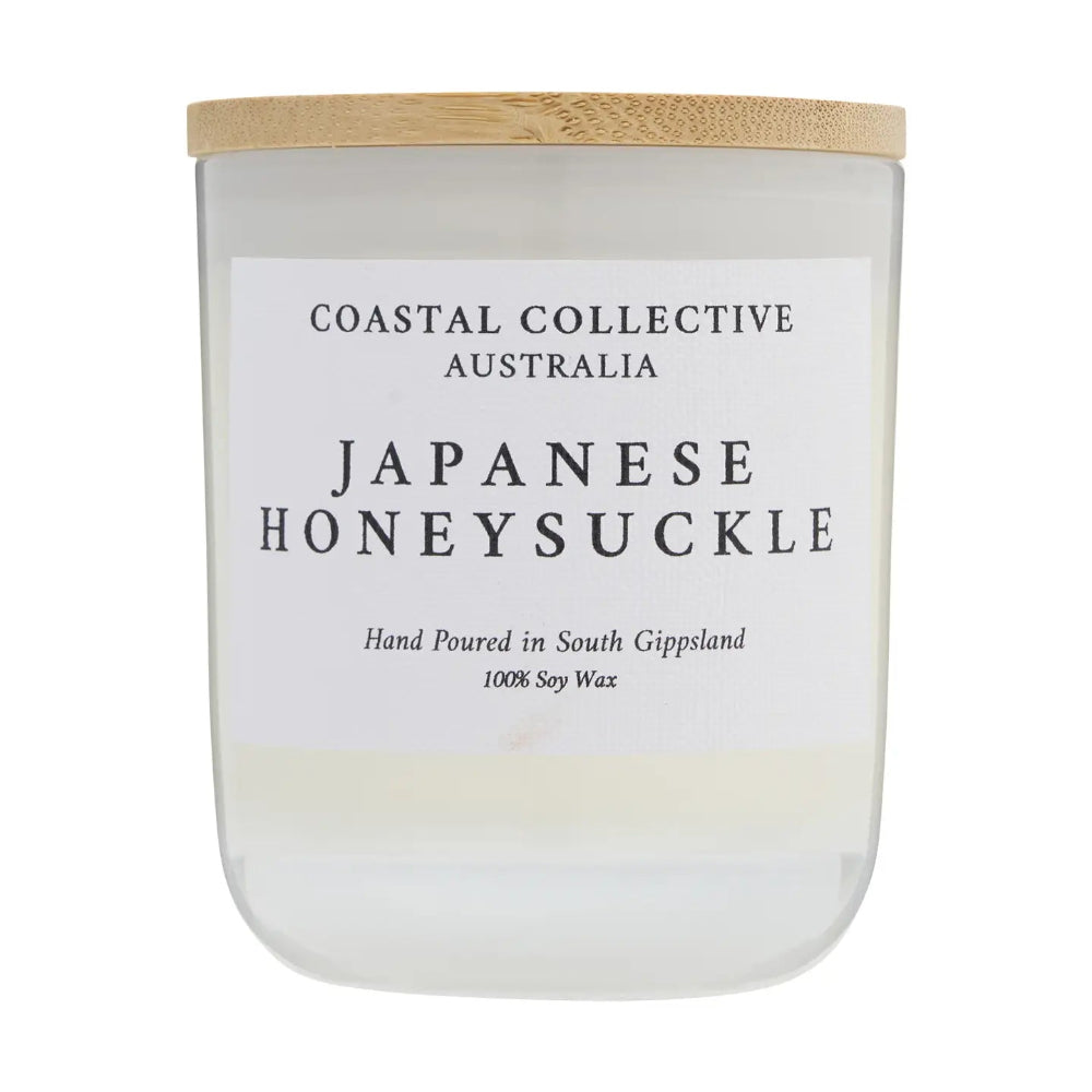 Coastal Collective Scented Candle - Japanese Honeysuckle