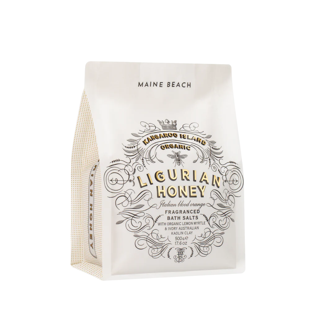 Maine Beach Bath Salts Pouch