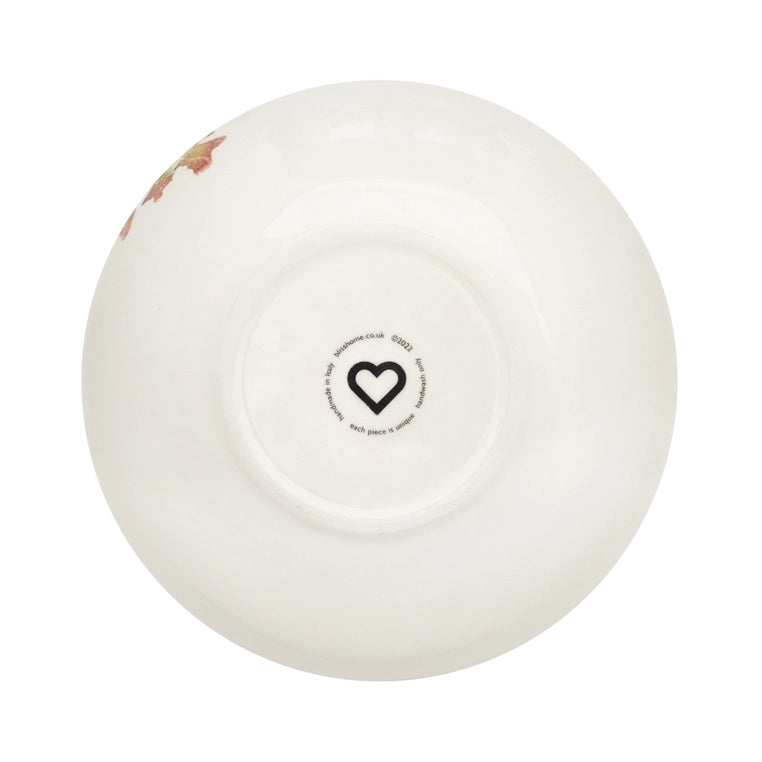 Lollo rosso Bowl-HandMade In Italy-Flatlay