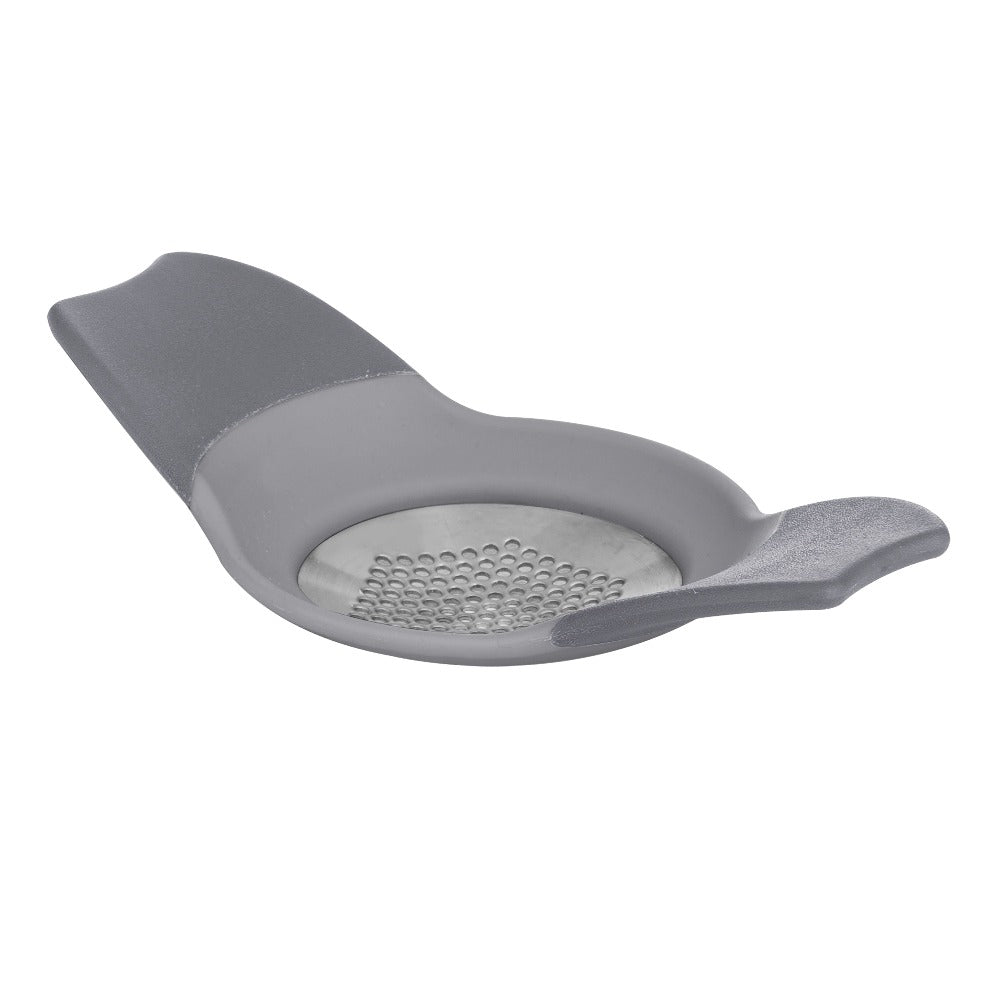 Jacob Little-Dulwich Hill-Grate and Crush-2 in 1 Garlic Crusher and Grater-Stainless Steel-Plastic Handle