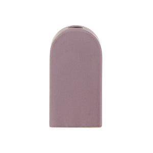 Jacob little-Dulwich Hill-Rectangle Vase-Muted Lilac-Creamic-Matte