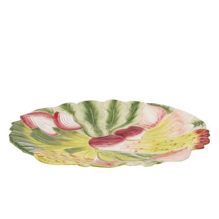 Vegetable Garden Oval Serving Platter