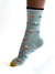 Jacob Little-Dulwich Hill-Thought socks- Blue with multi coloured golf buggies-Bamboo -Organic Cotton