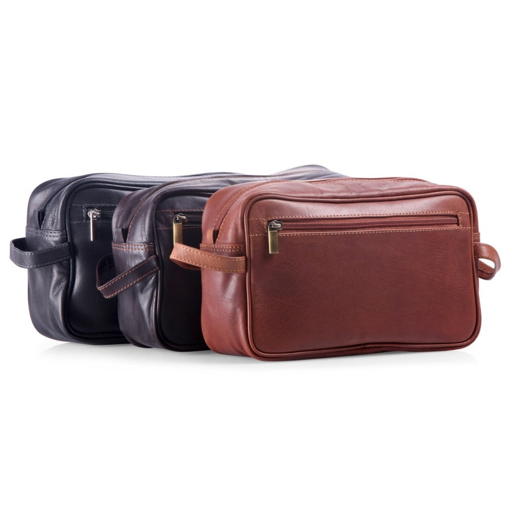Jacob Little-Dulwich Hill-Huckleberry Wetpack - Leather-Unisex-Black or Dark Tan