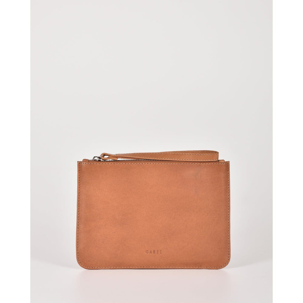 Jacob Little-Dulwich Hill-Leather Pouch-Tan