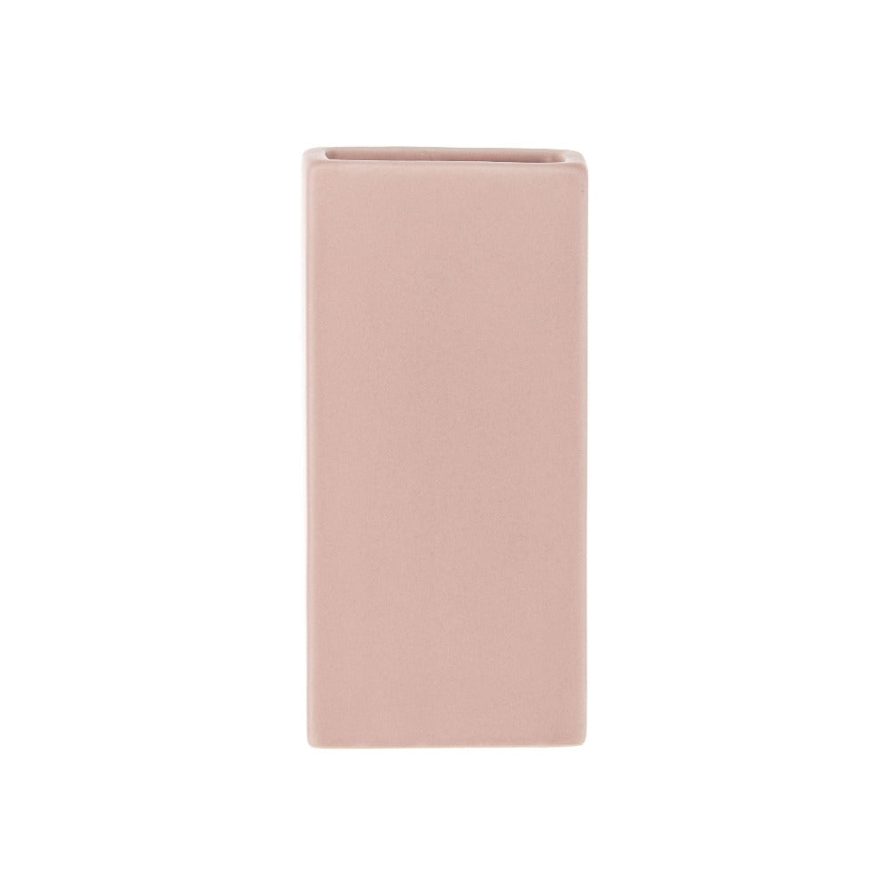Rectangle Vase - Blush Pink