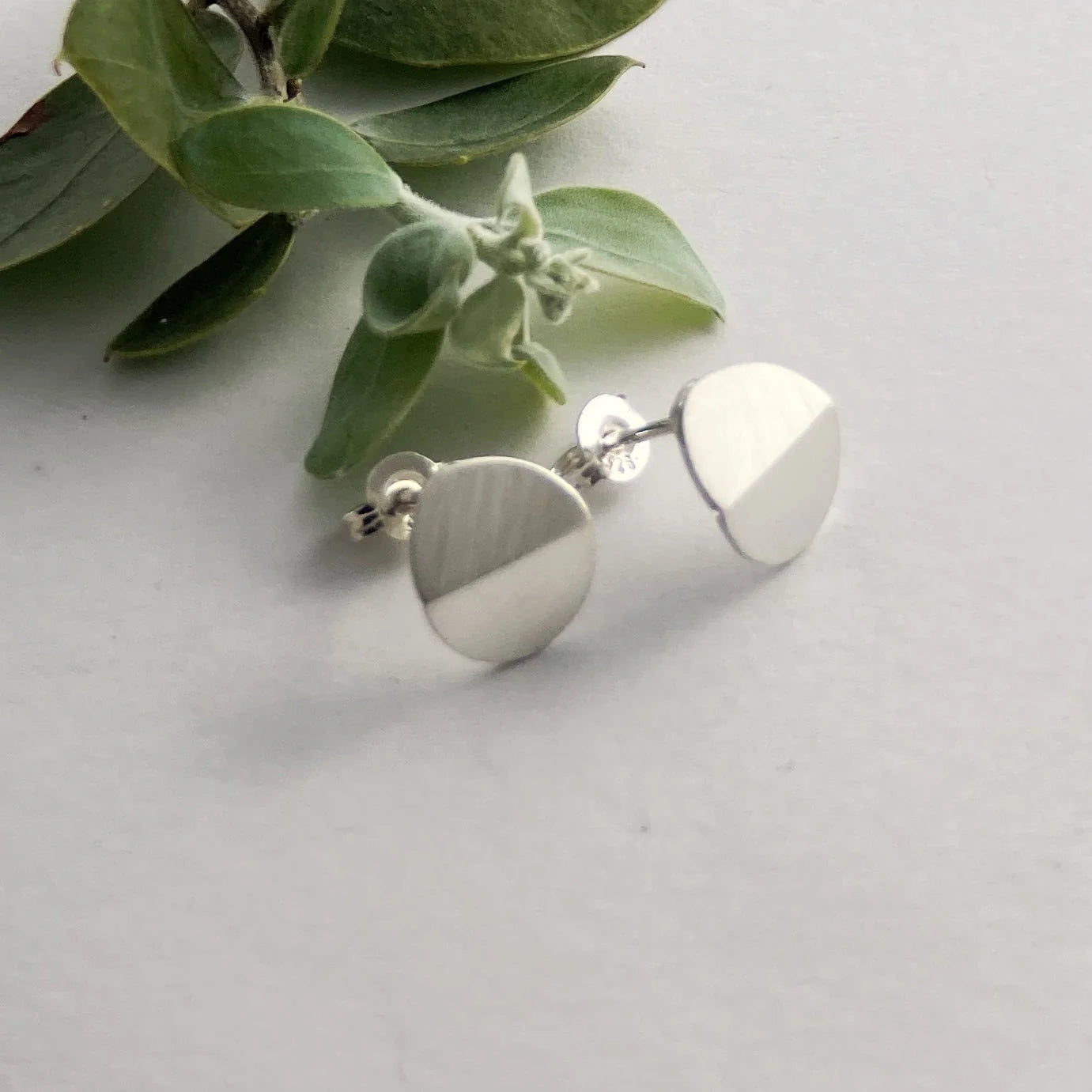 Round Fold Earrings By Pip Keane