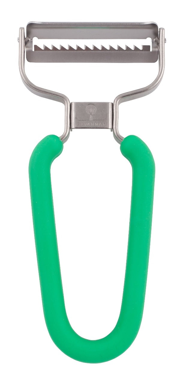 Japanese Blade julienne Peeler-U shape-Green