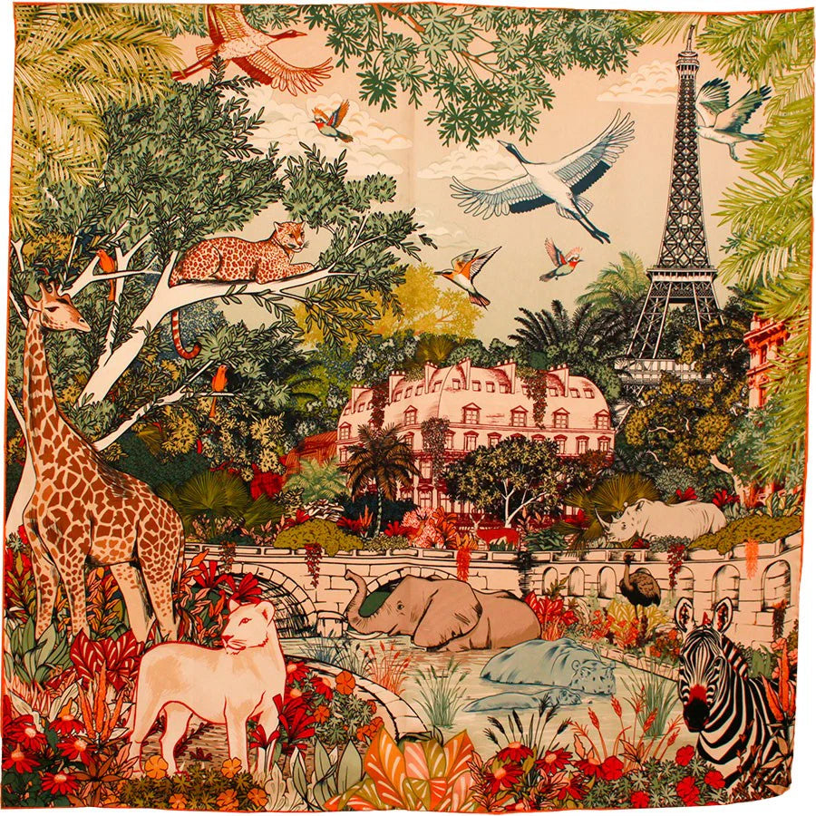 Heloise Square Silk Scarf