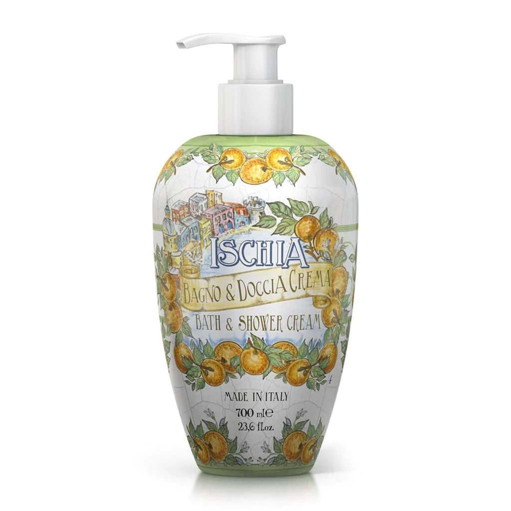 Jacob Little-Dulwich Hill-Rudy Ischia Bath & Shower Gel-Mandarin-Lemon And Bergamot