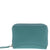 Expandable compact leather Wallet-Turquoise