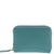 Expandable compact leather Wallet-Turquoise