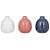 Jacob Little-Dulwich Hill-Nyla Bud Vase-Ceramic-Reactive Glaze-White-Blue -Salmon Pink