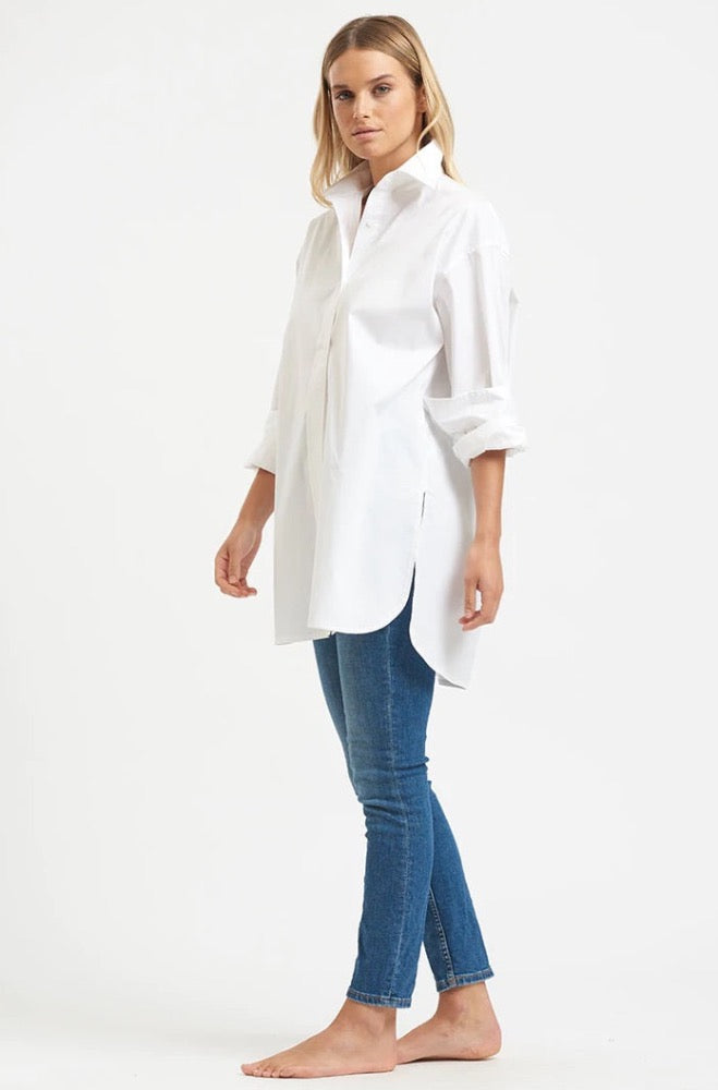 Jacob Little - Dulwich Hill - Shirty White Boyfriend Shirt