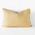 Jacob Little-Dulwich Hill-Oblong Linen Cushion Cover-Buttermilk Yellow