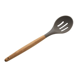 Jacob Little Dulwich Hill- Accacia Wood and Silicon Slotted Spoon