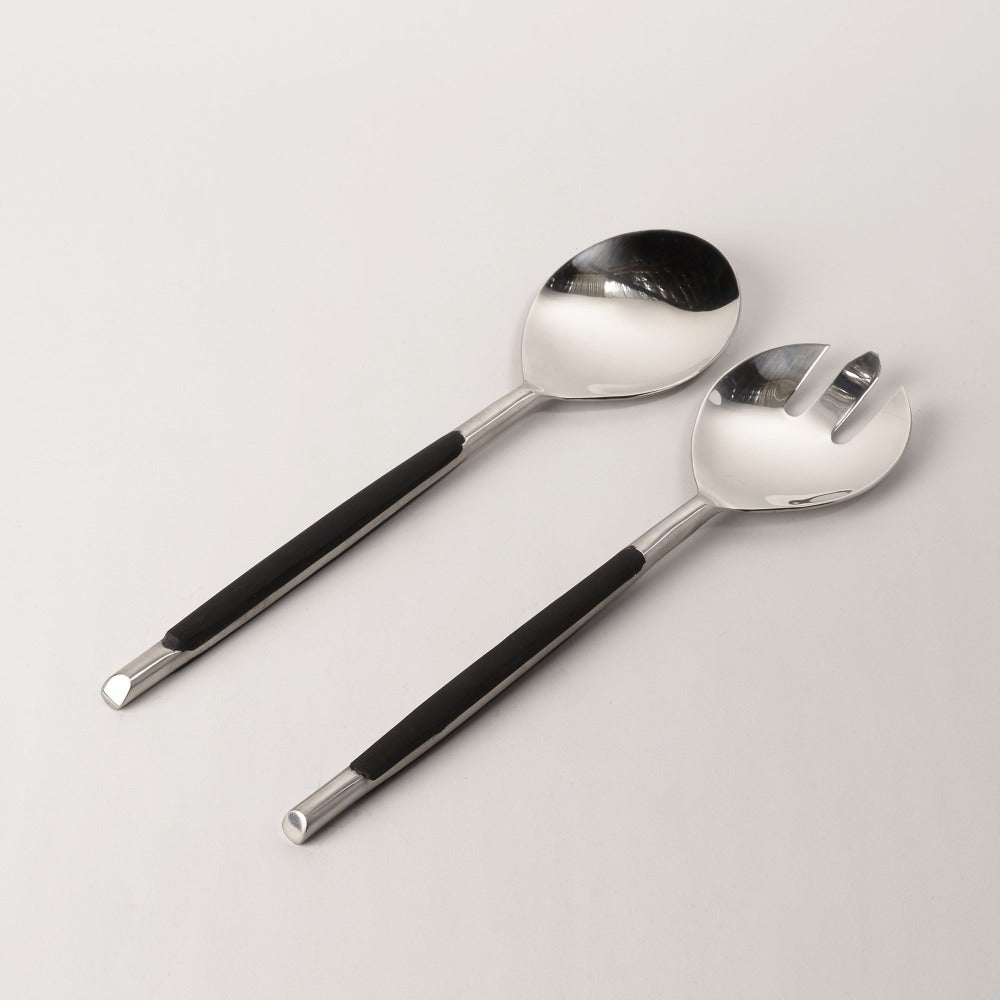 Jacob Little-Dulwich Hill-Black Resin Salad Servers