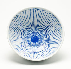 acob Little-Dulwich Hill-Blue and White Stripe Bowl-Japanese
