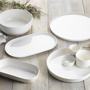 Jacob Little-Dulwich Hill-White Oval Serving Platter