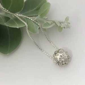 Jacob. Little-Dulwich Hill-Small Silver Flower Necklace-Pip Keane