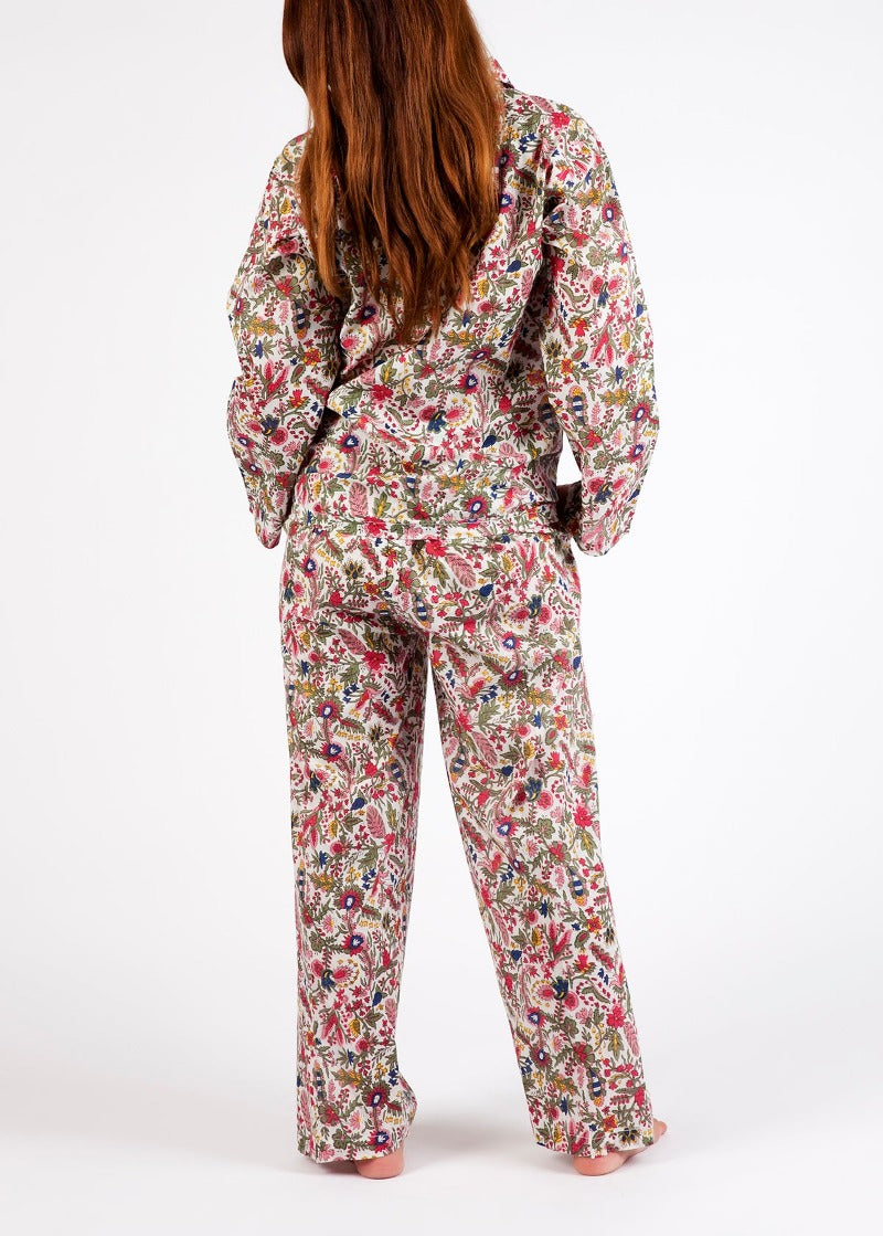 Jacob Little-Dulwich Hill-Cotton Voile Pajamas-Gabi-Multi Floral