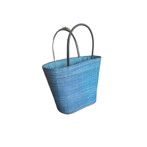 Jacob Little-Dulwich Hill-St Tropez Woven Basket- Blue