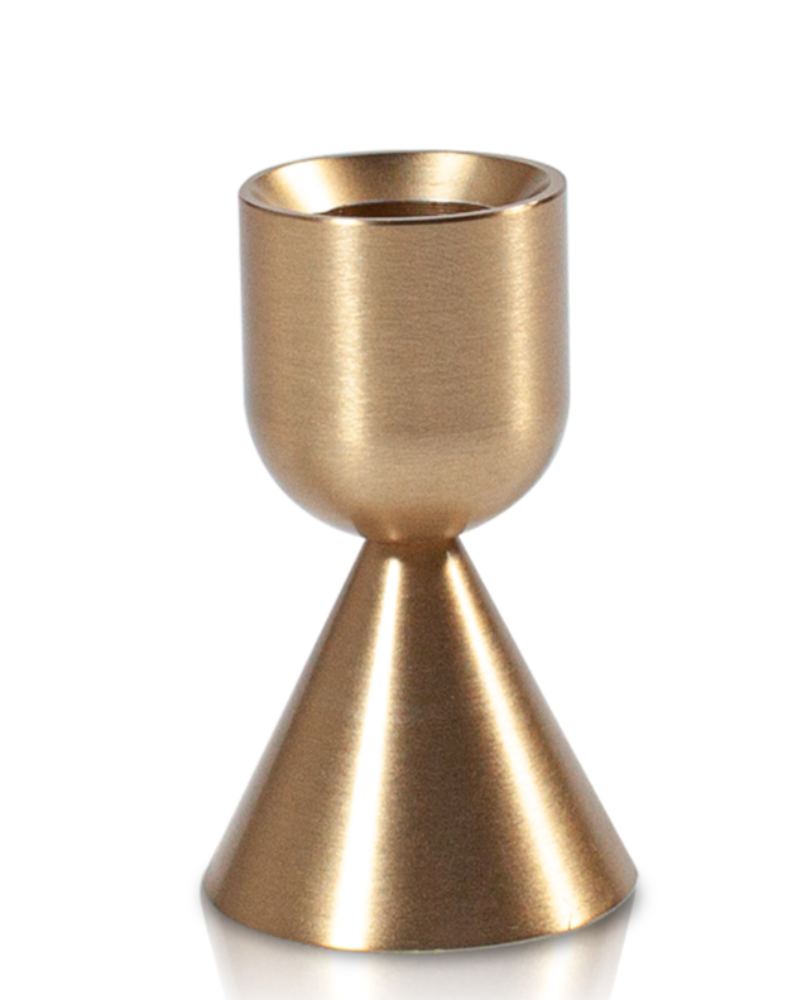Jacob Little-Dulwich Hill-Gilda Candle Holder-Gold