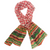 Jacob Little- Dulwich Hill- Amy -Scarf-Cotton-Red-Green