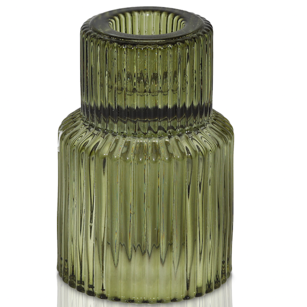 Jacob Little-Dulwich Hill-Ava Vintage Candle Holder-Green