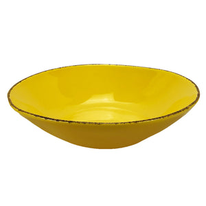 Jacob Little-Dulwich Hill-Materia Ceramic Salad Bowl-Yellow