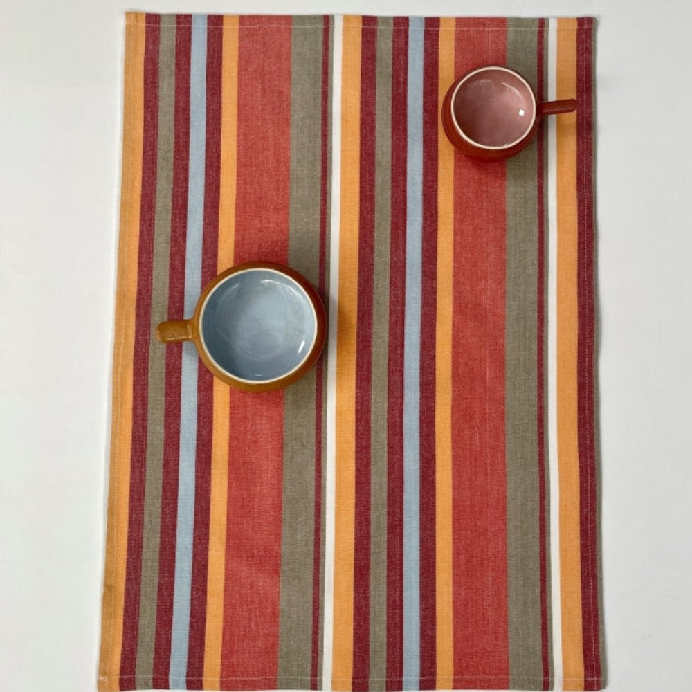 Jacob Little-Dulwich Hill- Terracotta Tea Towel