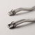 Jacob Little-Dulwich Hill-Wave Handle Salad Servers-Stainless Steel