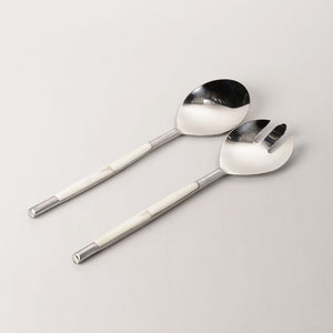 Jacob Little-Dulwich Hill-Bone Inlay Salad Servers