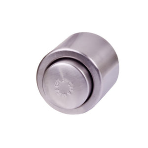 Brushed Stainless Steel Champagne Stopper