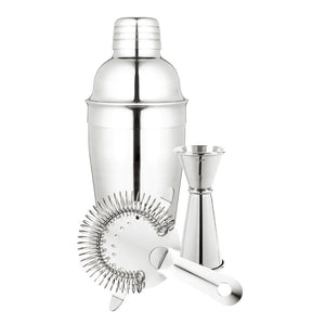 Jacob Little-Dulwich Hill-Cocktail Set-Three Piece-Stainless Steel