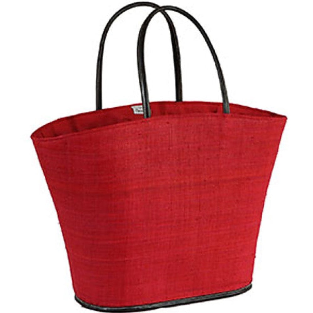 Jacob Little-Dulwich Hill-St Tropez Woven Basket- Coral