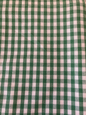 Jacob Little-Dulwich Hill-Gingham Tablecloths-Green