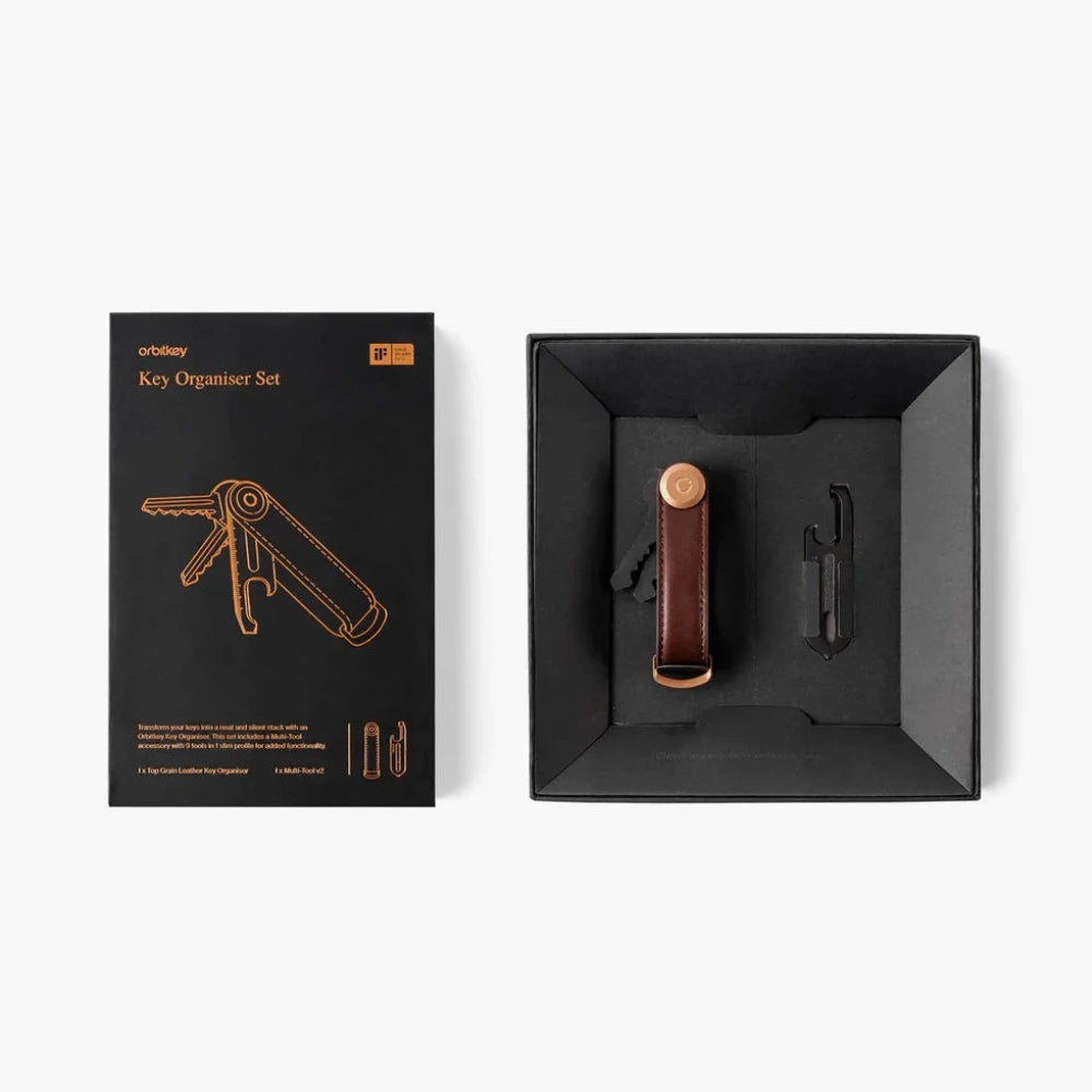 Jacob Little- Dulwich Hill- Orbitkey Key Organiser Gift Set-Leather