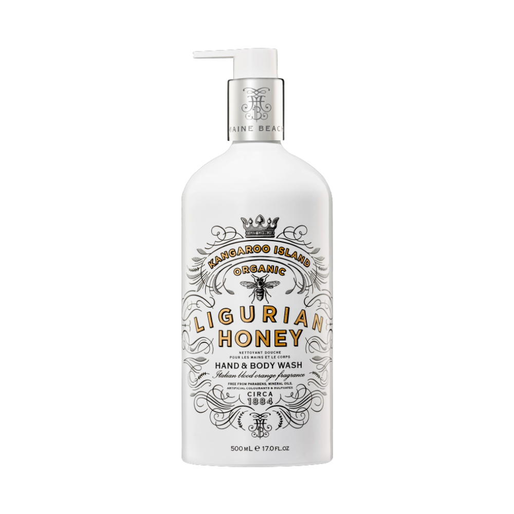Jacob Little Dulwich Hill- K.I. Ligurian Honey- Hand & Body Wash - 500ml