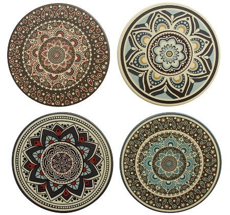 Mandala Coasters Set of 4